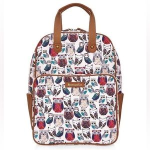 Accessorize Brand Owl Backpack & Matching iPad Case (imported from London)